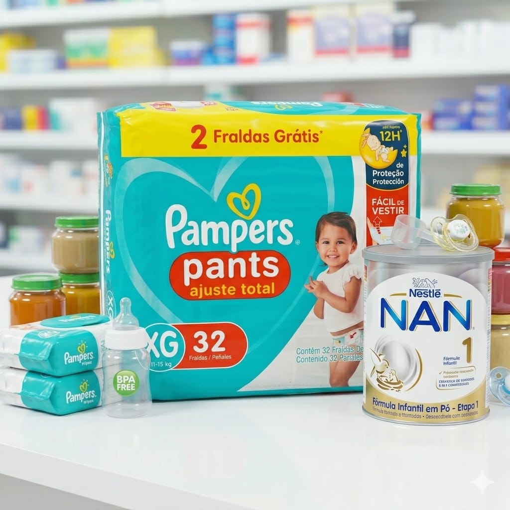 Produtos para bebê e cuidados infantis